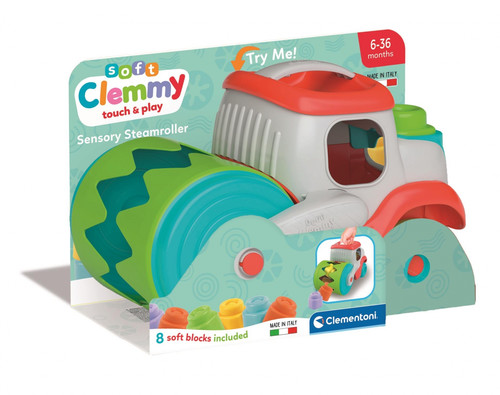 Clementoni Soft Clemmy Sensory Road Roller 6m+