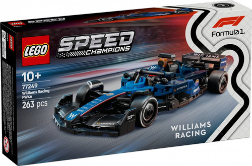 LEGO Speed Champions Williams Racing FW46 F1 Race Car 10+
