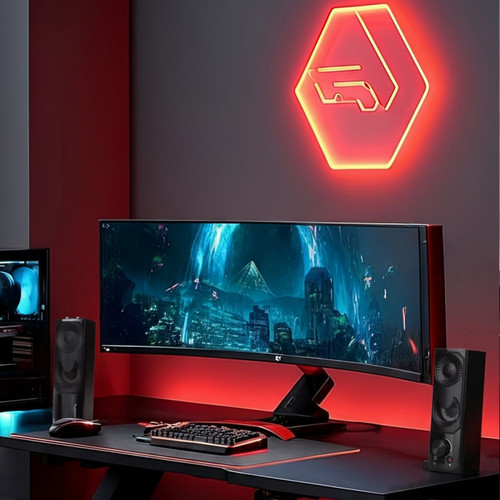 Audiocore PC Speaker and Soundbar 2in1 AC95