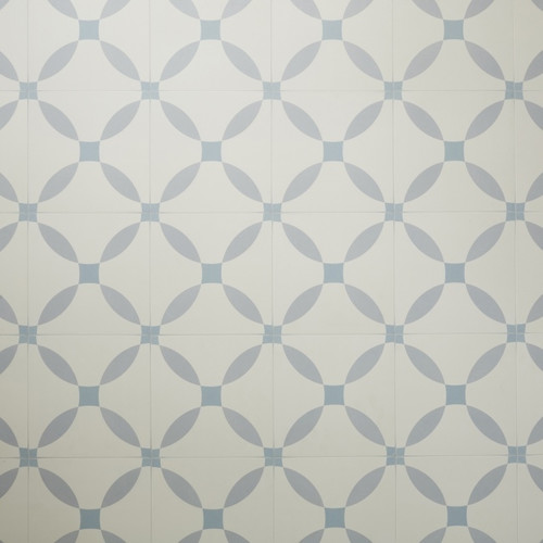 Gres Wall/Floor Tile Hydrolic Design 3 Colours 20 x 20 cm, circle blue, 1 m2