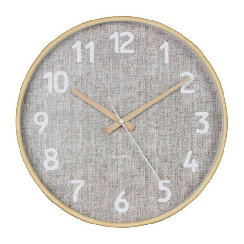 Wall Clock Splendid Canvas 30 x 30 cm, beige