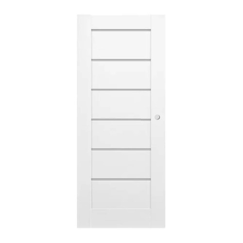 Non-rebated Sliding Internal Door Toreno 90, chalk white