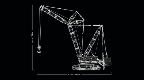 LEGO Technic Liebherr Crawler Crane LR 13000 18+