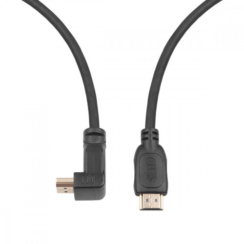 TB HDMI Cable v2.0. Right Angle 1.8 m Gilded