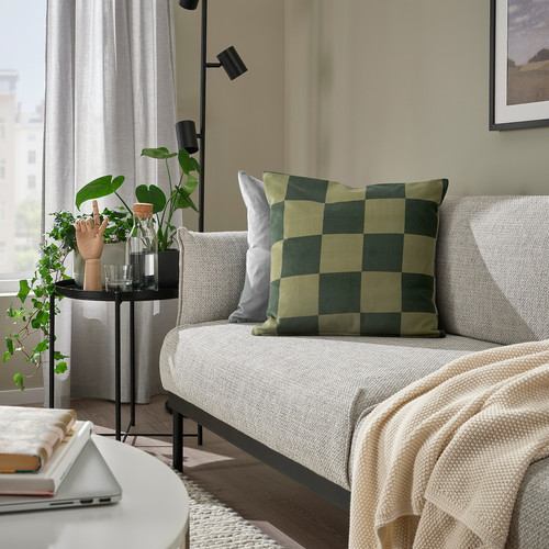 IDGRAN Cushion cover, green, 50x50 cm