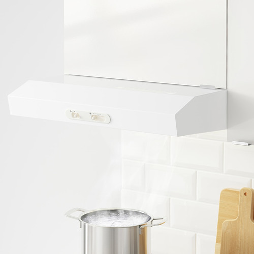 KNOXHULT Corner kitchen, high-gloss/white, 182x183x220 cm