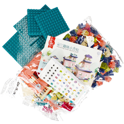 Building Blocks DIY Small Square Grain 268pcs 3+