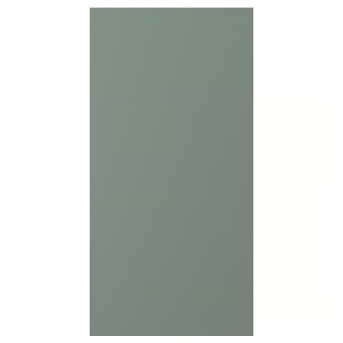 NICKEBO Door, matt grey-green, 40x80 cm