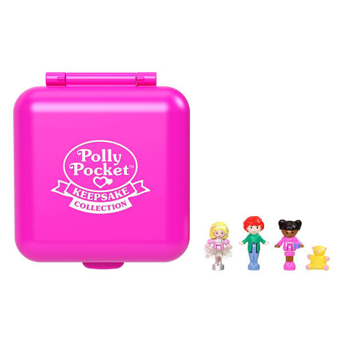 Polly Pocket 80th Anniversary Teddy Bear Party Compact 3+