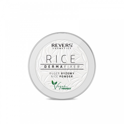 Revers Pressed Powder Rice Derma Fixer Vegan 10g