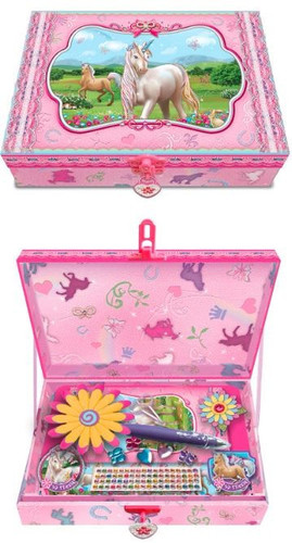 Pecoware Box with Diary Unicorns 6+
