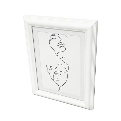 GoodHome Picture Frame Blanton 18 x 24 cm, white