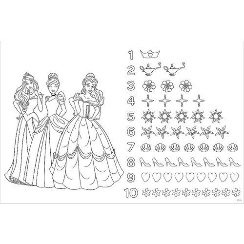 Trefl Primo Super Maxi Children's Puzzle 3in1 Disney Princess 24pcs 3+