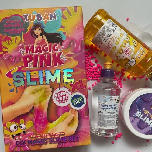Tuban Slime Set DIY Magic pink XL 6+