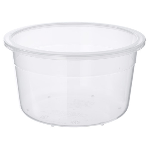 IKEA 365+ Food container, round, plastic
