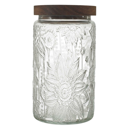 Storage Jar with Acacia Lid 1l