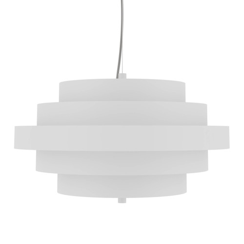 GoodHome Pendant Lamp Euboea 1x E27, matt white