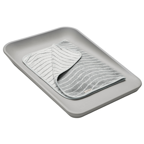 LEANDER topper for changing mat, Woodland, Cool Grey