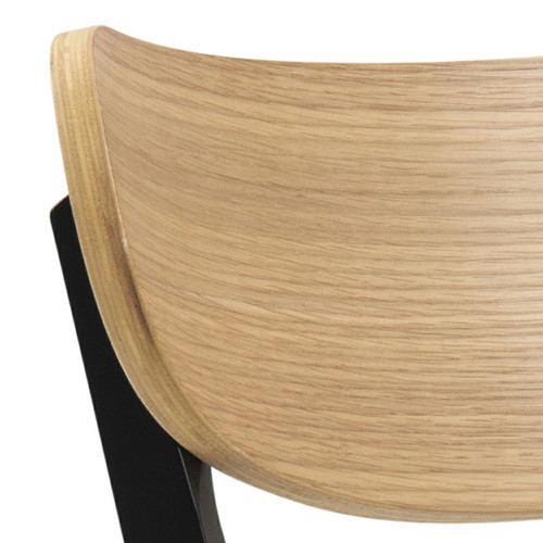 Dining Chair Roxby, natural/black
