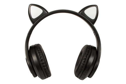 BLOW Wireless Headset for kids Bluetooth 5.0 LED, black ears