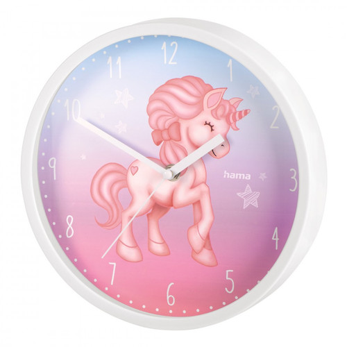 Hama Child Wall Clock Magical Unicorn