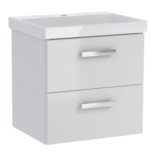 Mirano Basin Cabinet Vika 50 cm, white