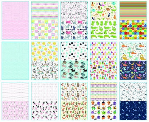 Happy Color Design Paper Pad A4 15 Sheets 80g Kids