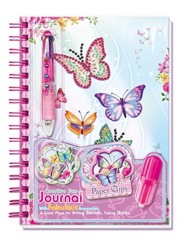 Pecoware Spiral Diary - Butterflies 2 6+