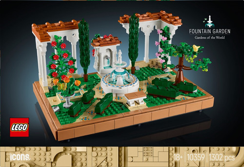 LEGO Icons Fountain Garden 18+