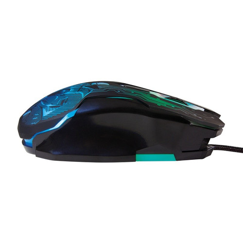 LogiLink Gaming Wired Mouse USB for Gamers, 2400 DPI, black