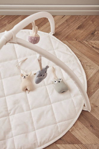 Kid's Concept Baby gym textile, off-white, 0+