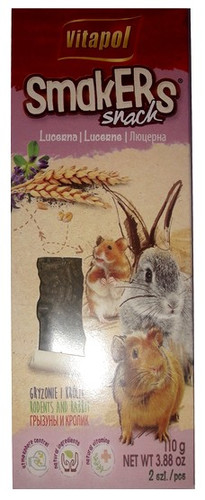 Vitapol Smakers Snack for Rodents & Rabbits - Lucerne 2pcs