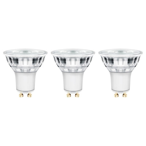 Diall LED Bulb GU10 4.5W 345lm, 3 pack