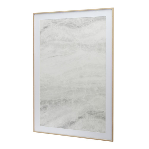 GoodHome Aluminium Picture Frame Banggi 70 x 100 cm, wood effect