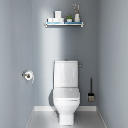 GoodHome Closed-coupled Rimless Toilet Teesta with Soft-close Seat