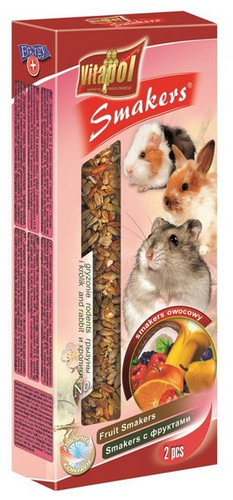 Vitapol Smakers Snack for Rodents & Rabbits - Fruit 2pcs