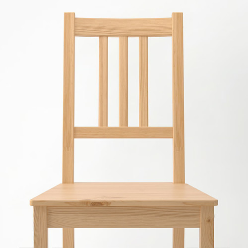 PINNTORP Chair, light brown stained