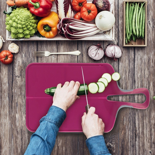 Flexible Chopping Board, dark red