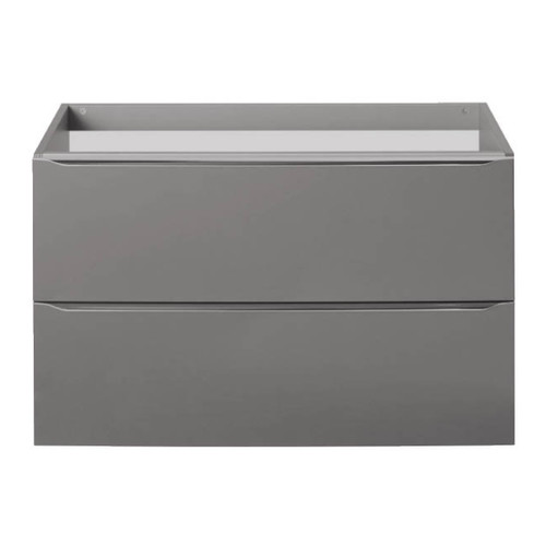 Wall-mounted Basin Cabinet GoodHome Imandra 100cm, grey