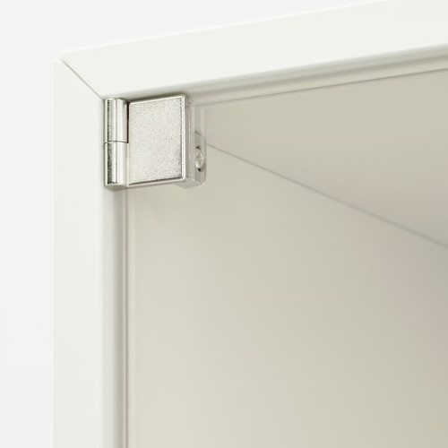 EKET Wall cabinet with glass door, white, 35x25x35 cm