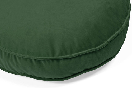 Velvet Seat Cushion Dog/Cat Bed 50 cm, dark green