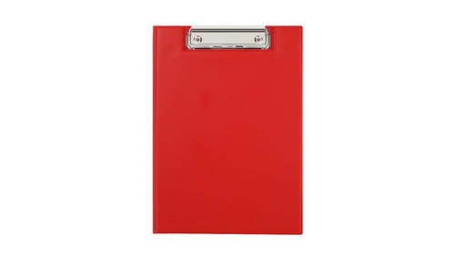 Clipboard Folder A5, PVC, red