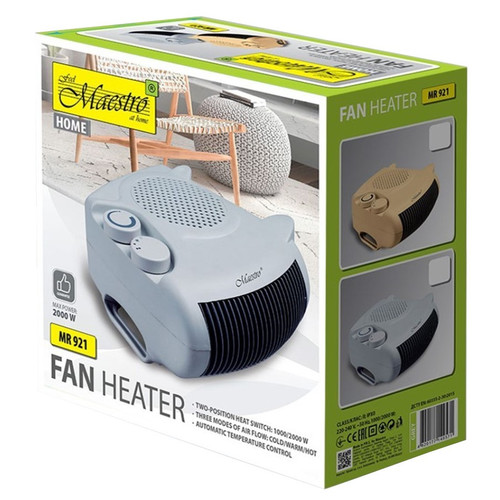 Feel Maestro Fan Heater 2000W MR-921-GREY