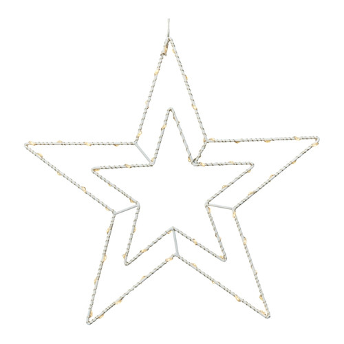 LED Star 48 x 45 cm, in-/outdoor, warm/cool light