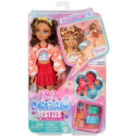 Dream Besties Barbie Teresa Roller Skating Fashion Doll JFX98 4+