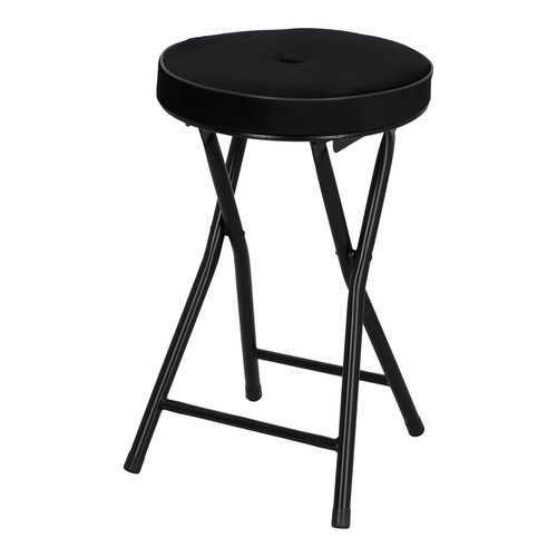 Folding Stool Margo, black