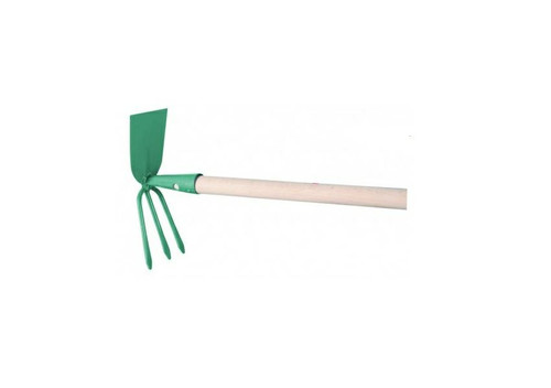 Hoe with Fork and Ash Handle