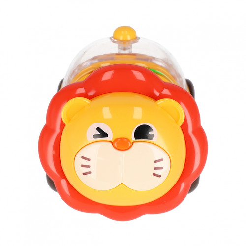 Bam Bam Cartoon Slide Car with Rattle Lion 6m+