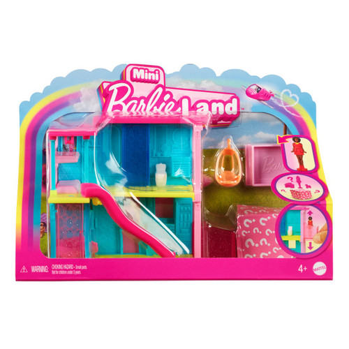 Barbie Mini Barbieland Doll House Playset HYF46 3+