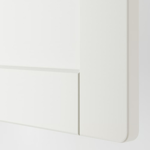 SMÅSTAD / PLATSA Changing table, white with frame/with bookcase, 150x79x123 cm